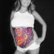Belly Painting New Jersey Maternity Photo Shoot