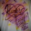 Aibrush T-Shirt Heart with Name Philadelphia PA