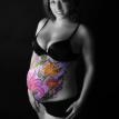 Floral Belly Painting New Jersey 