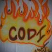Flames Airbrush T-Shirt