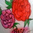 Rose Airbrush T-shirt Design