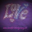 LOVE Rhinestone Shirt Philadelphia PA 
