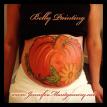 Pumpkin Belly Painting  New Jersey Maternity Photo Shoot