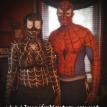 Spiderman and Venom Body Paint Philadelphia PA