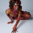 Cat Woman Body Paint